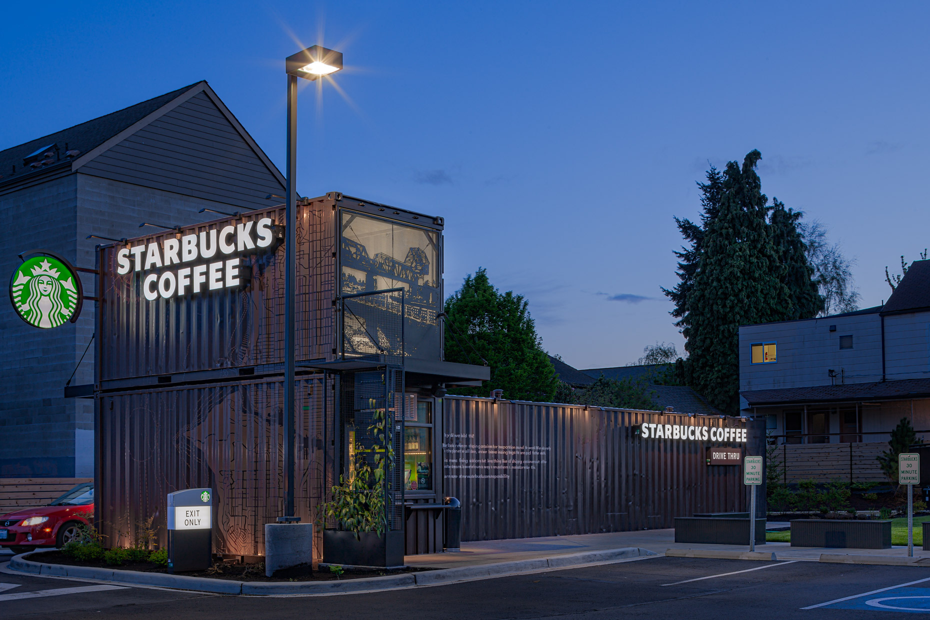 Container Starbucks Seattle